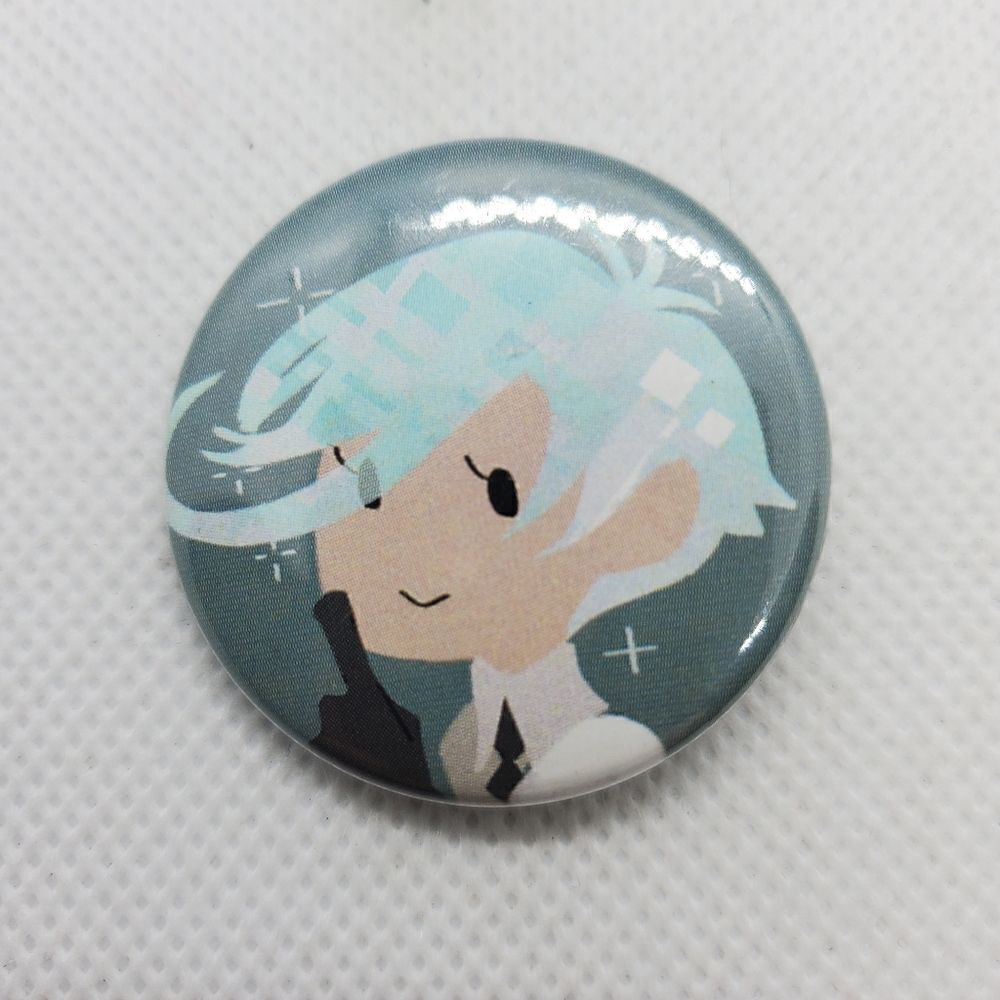 Anime Character Button Pin - Picture 3 of 4